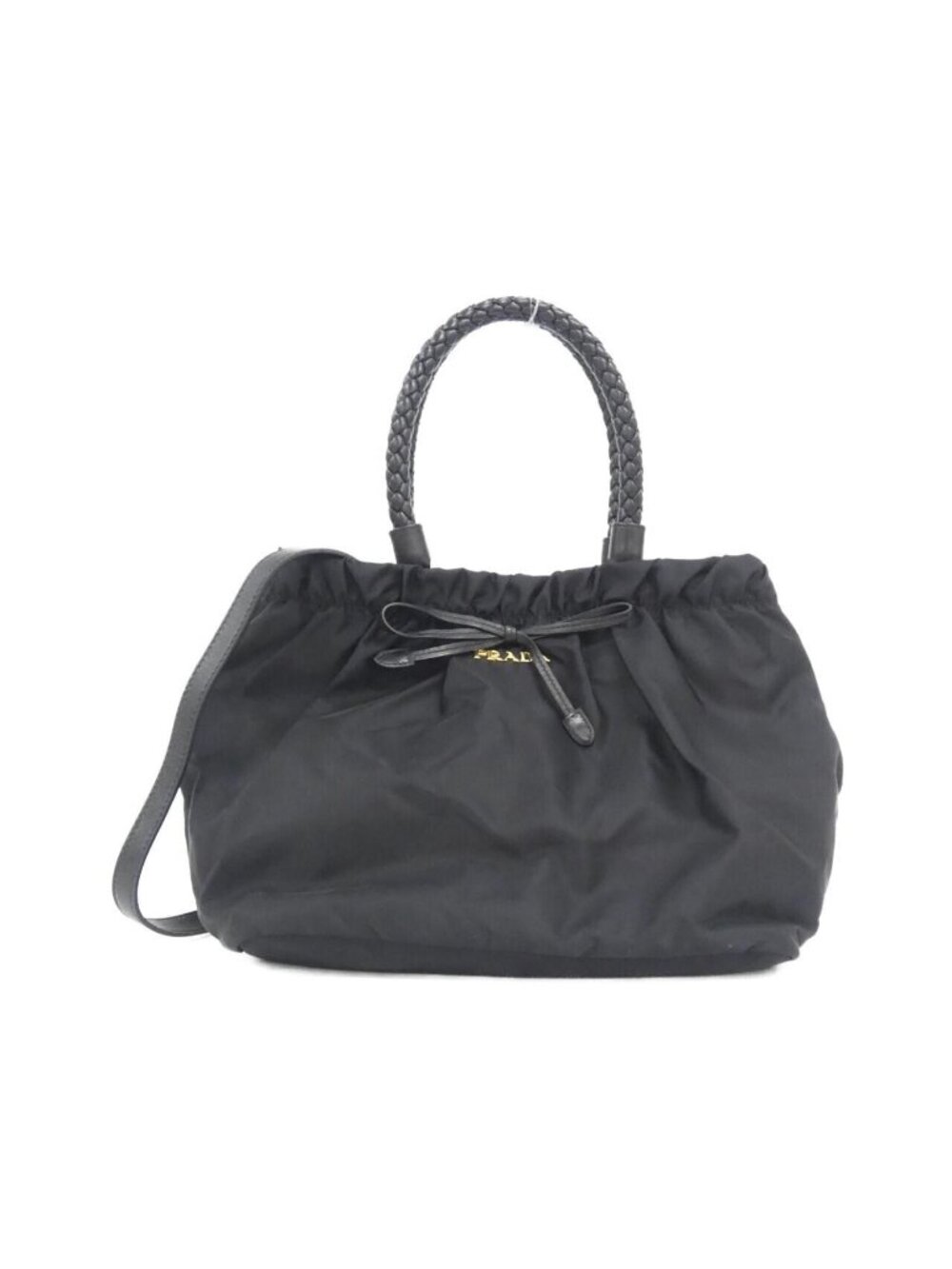 Prada Bag Handbag Gold